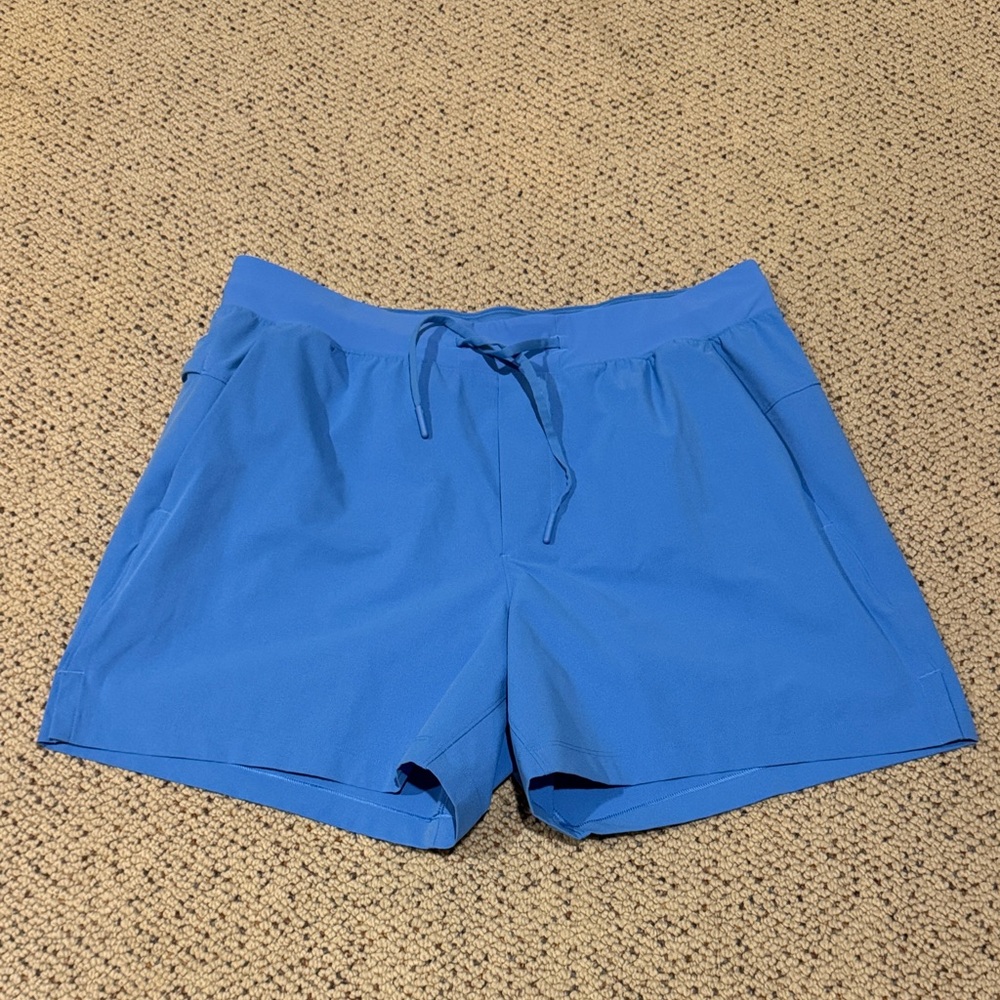 lululemon athletica Vibrant Blue Men's Athletic Shorts